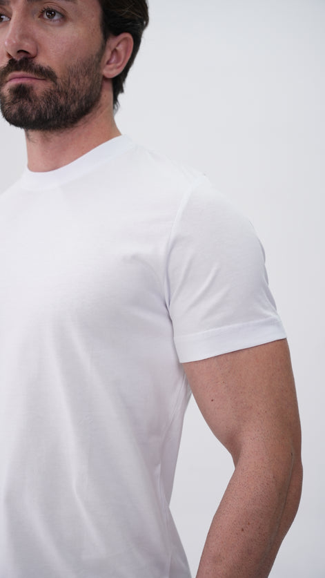 Muscle Fit T-Shirt - Beyaz