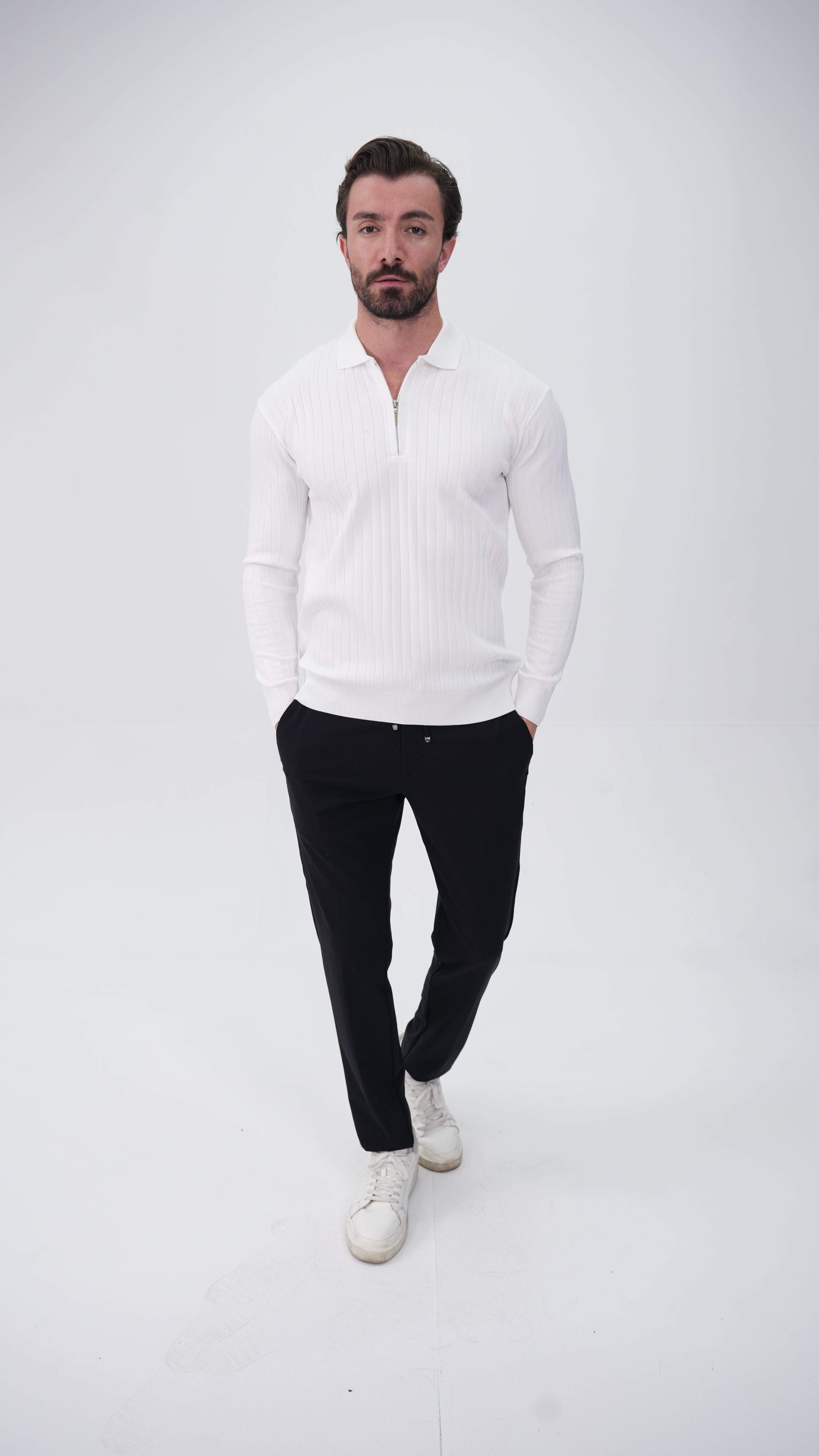Pierres Sweatshirt - Beyaz