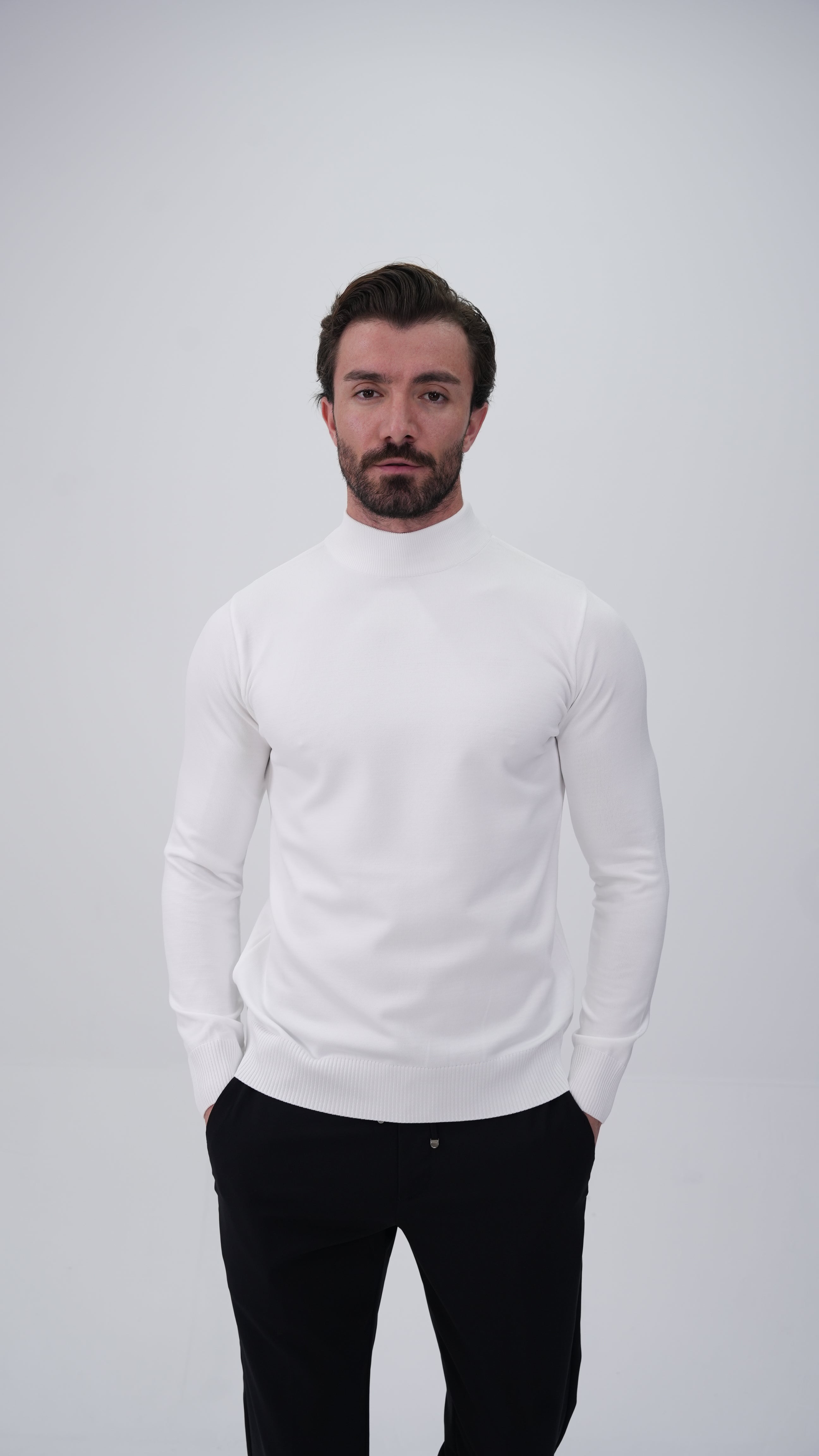 Grosse Sweatshirt - Beyaz