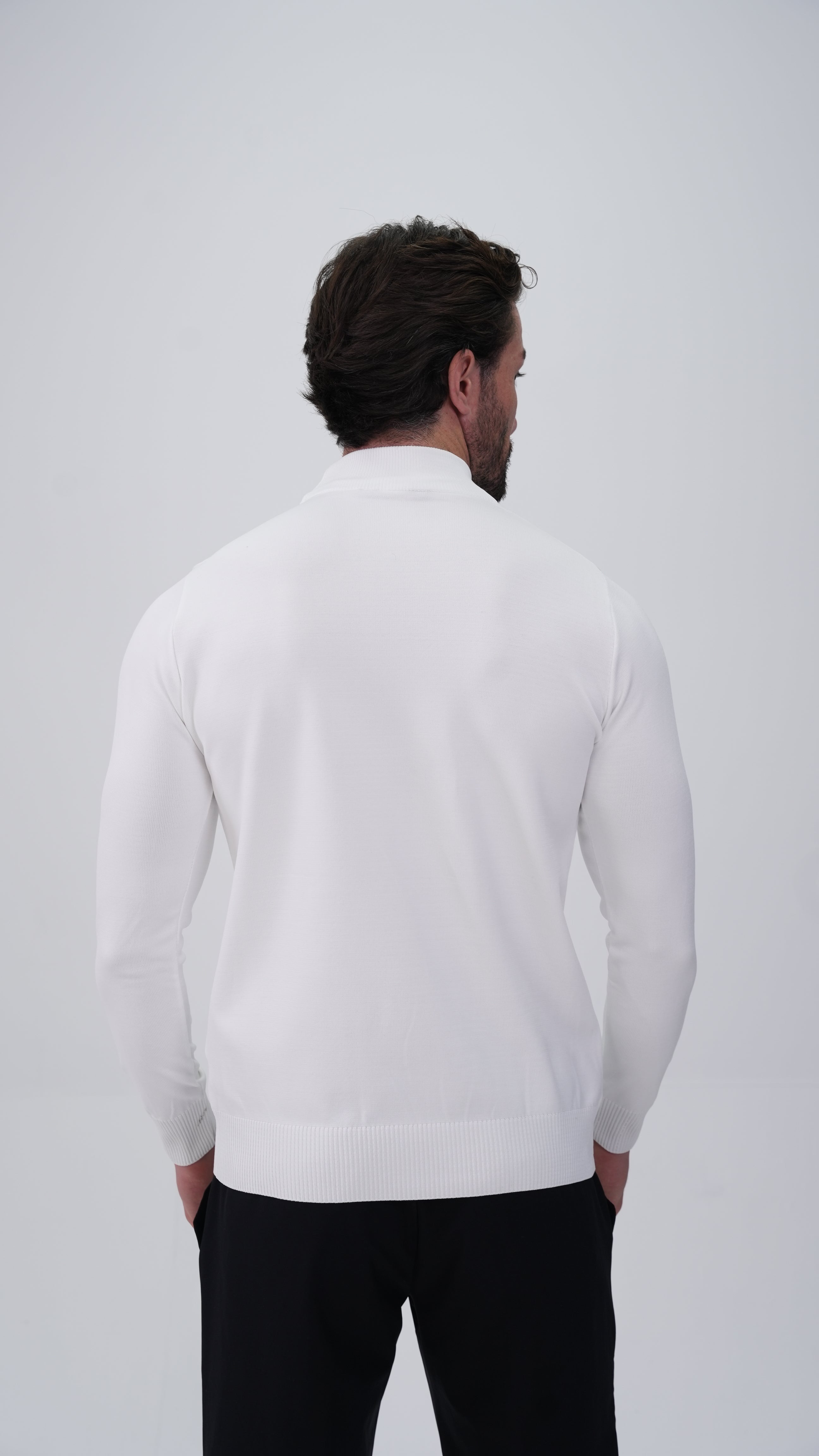 Grosse Sweatshirt - Beyaz