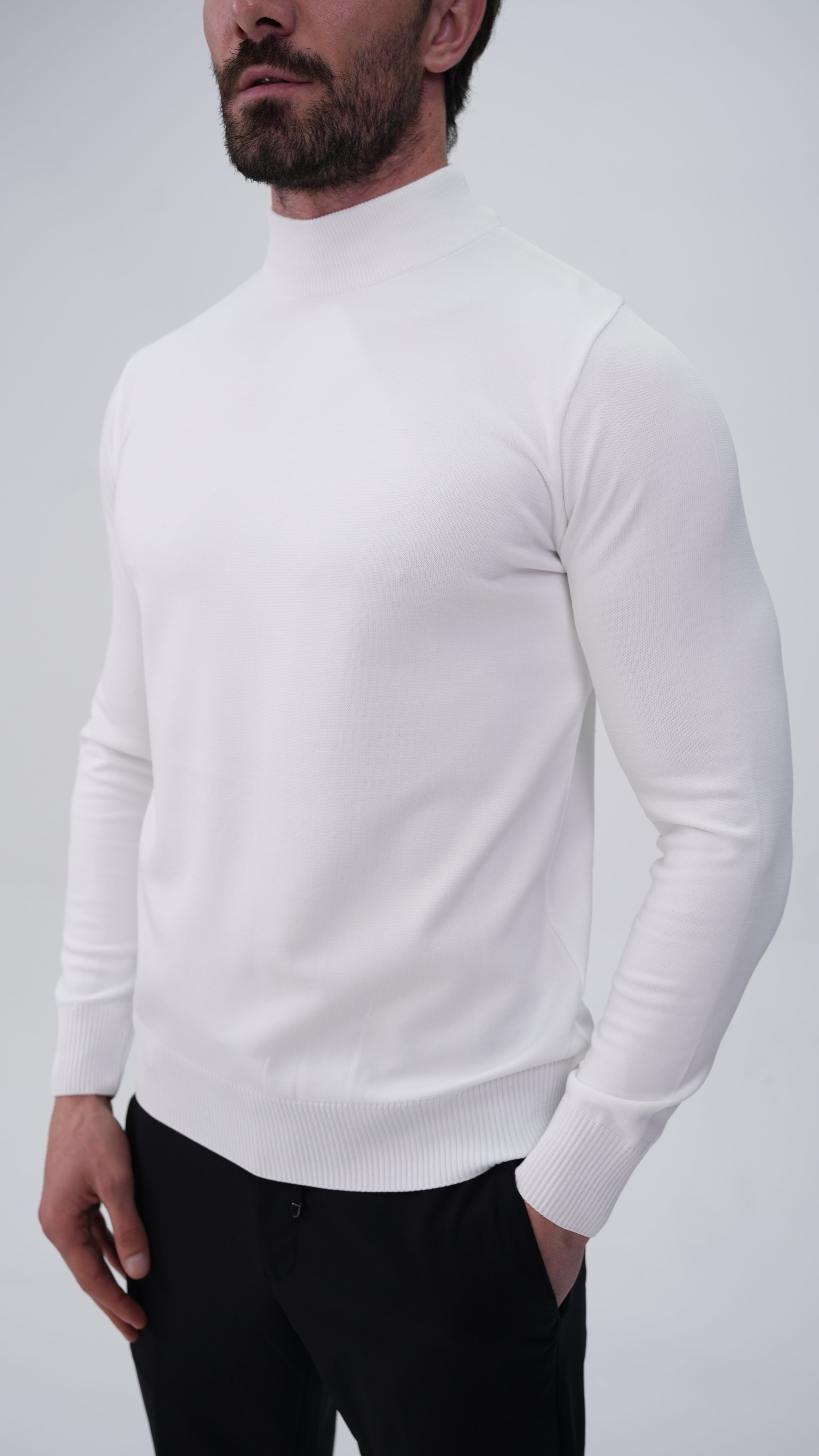 Grosse Sweatshirt - Beyaz