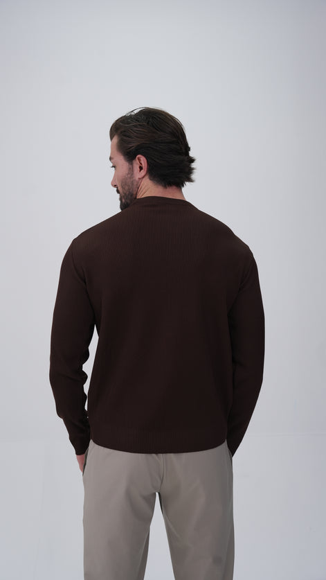 Voissant Sweatshirt - Kahverengi