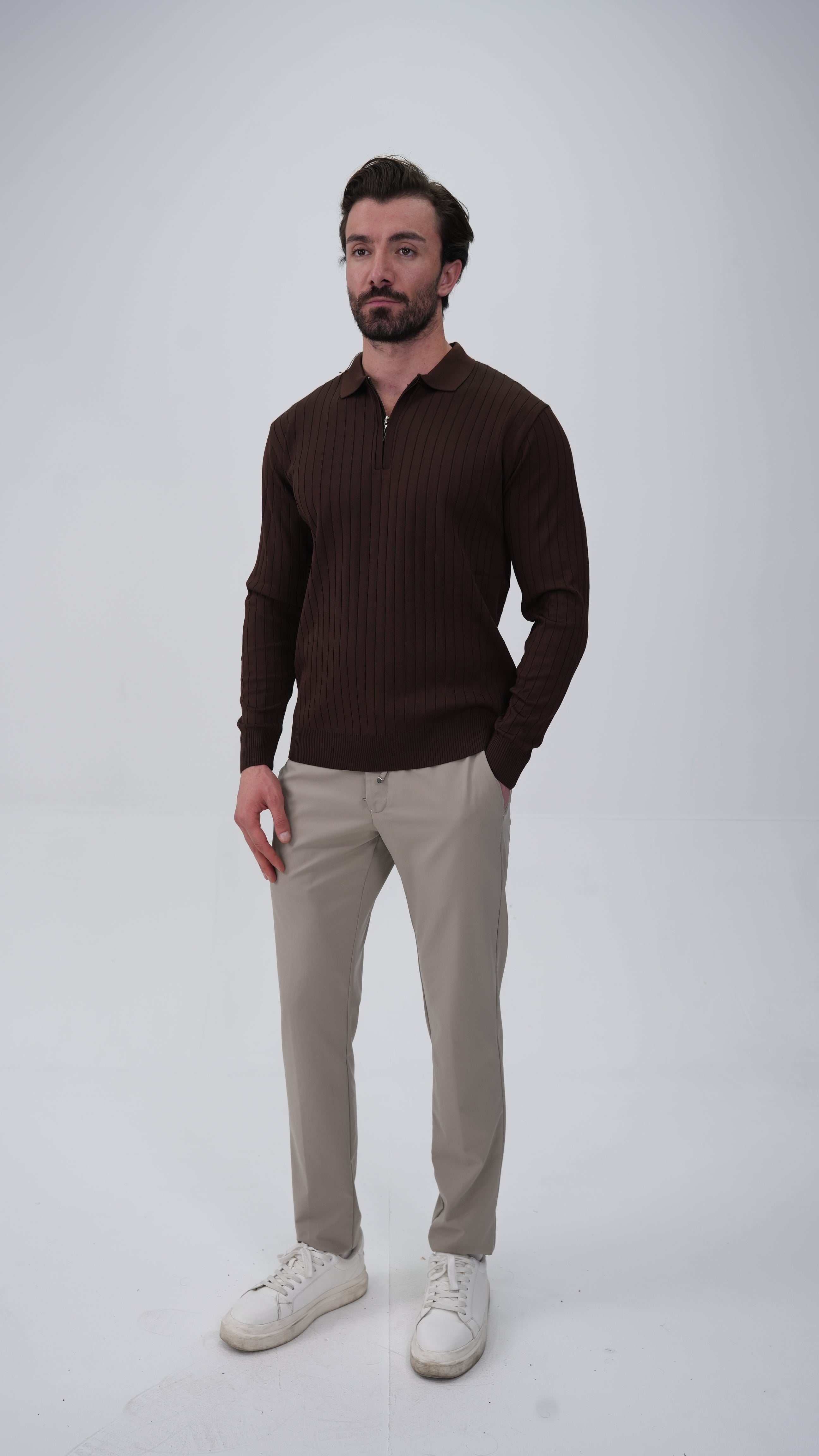 Pierres Sweatshirt - Kahverengi