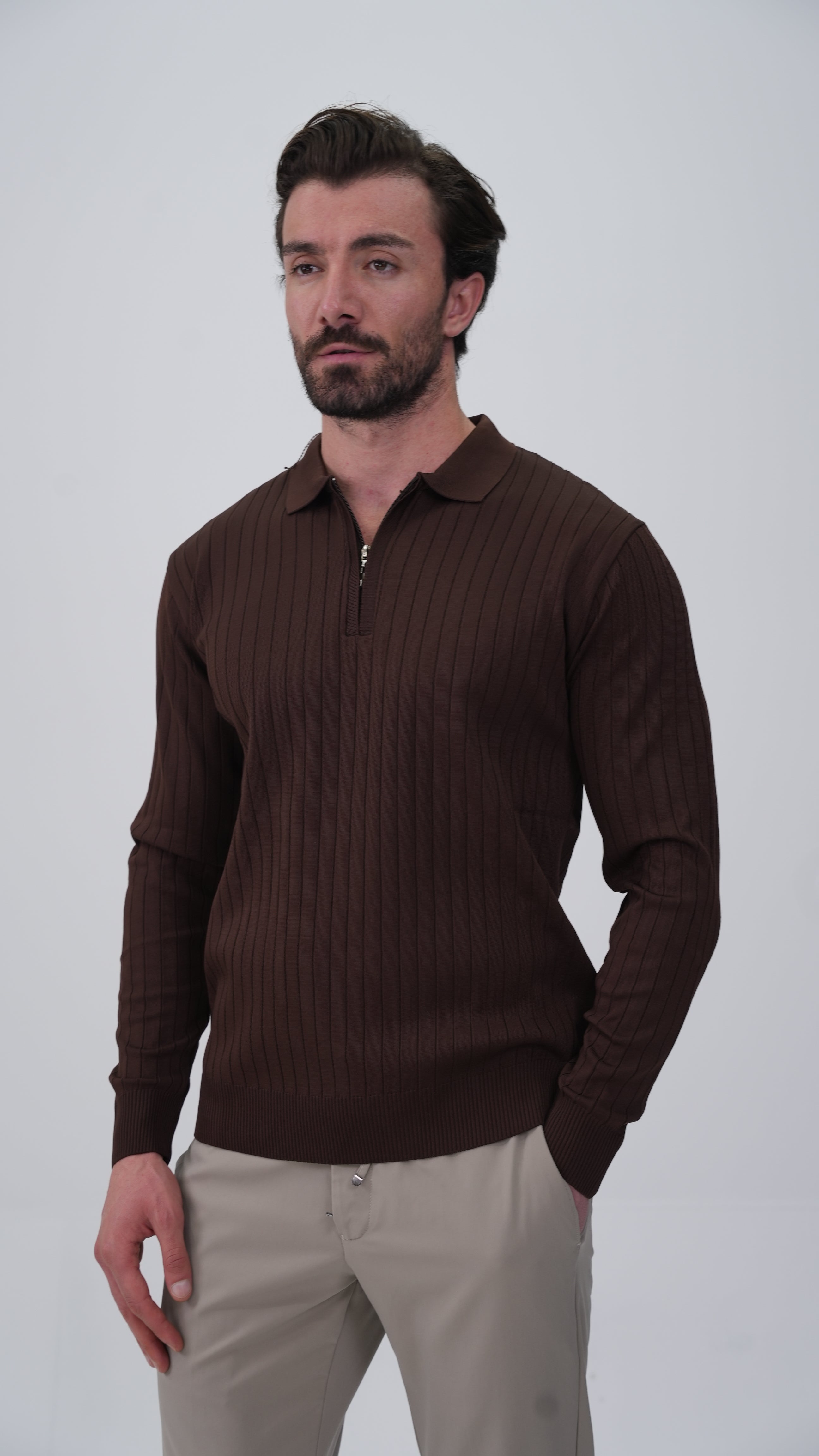 Pierres Sweatshirt - Kahverengi