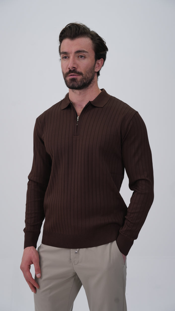 Pierres Sweatshirt - Kahverengi