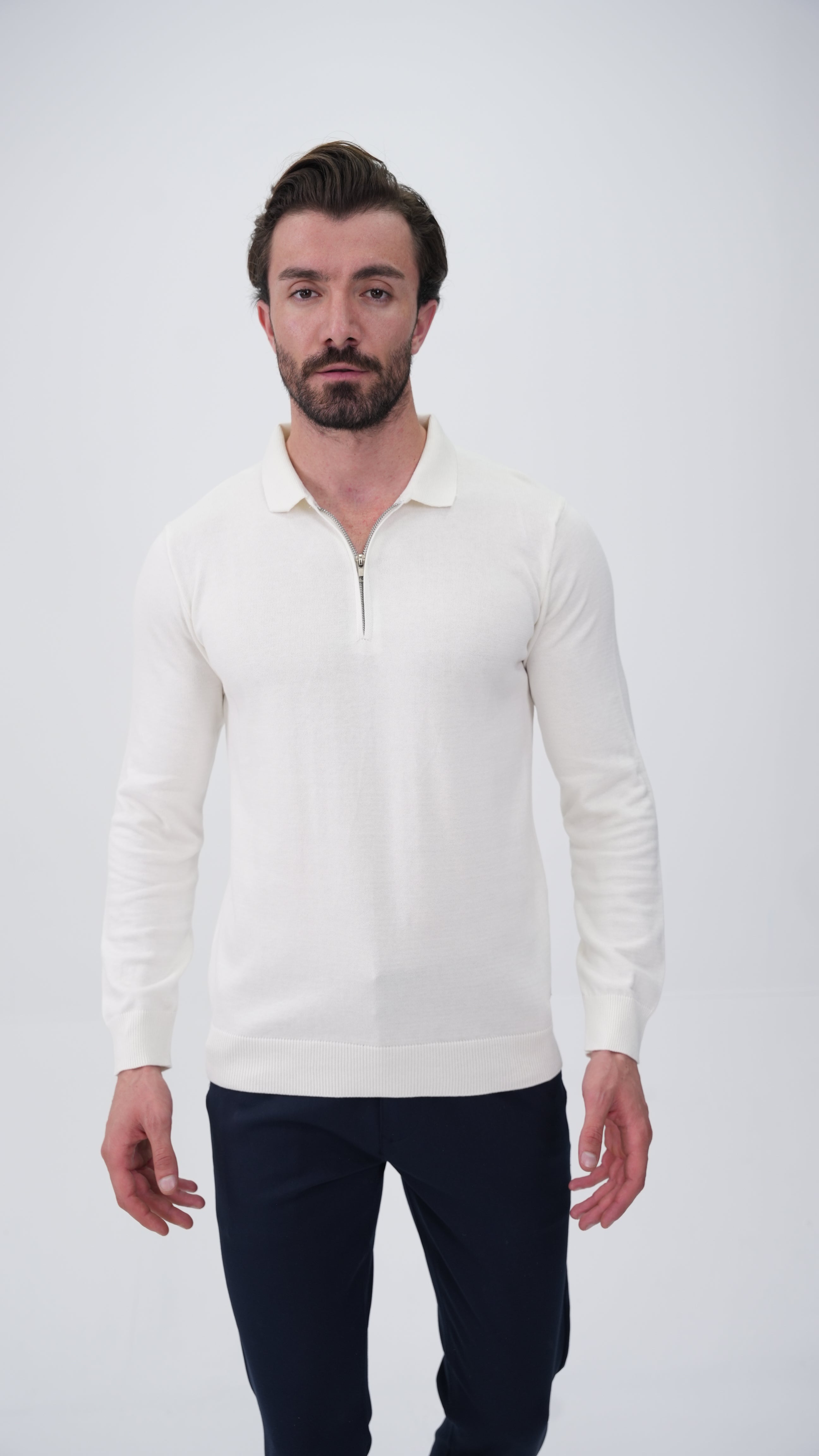 Piochet Sweatshirt - Beyaz