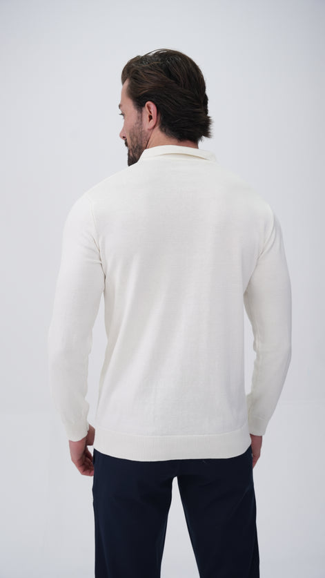Piochet Sweatshirt - Beyaz