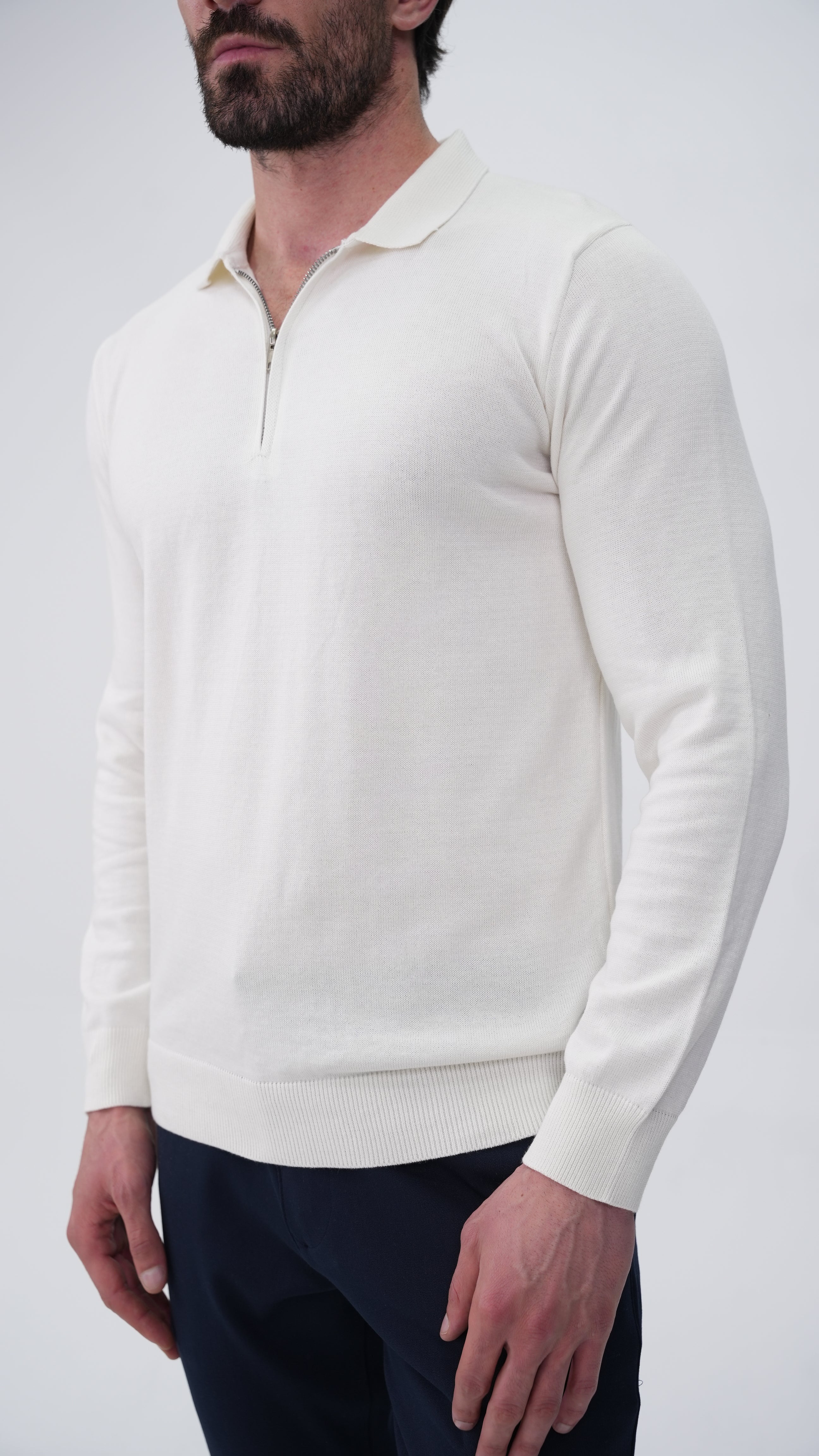 Piochet Sweatshirt - Beyaz
