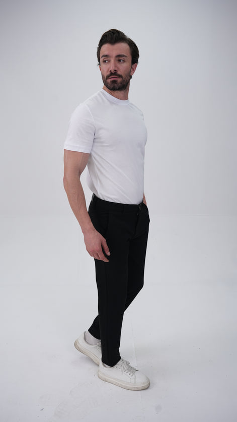 Classic Kumaş Pantolon - Siyah