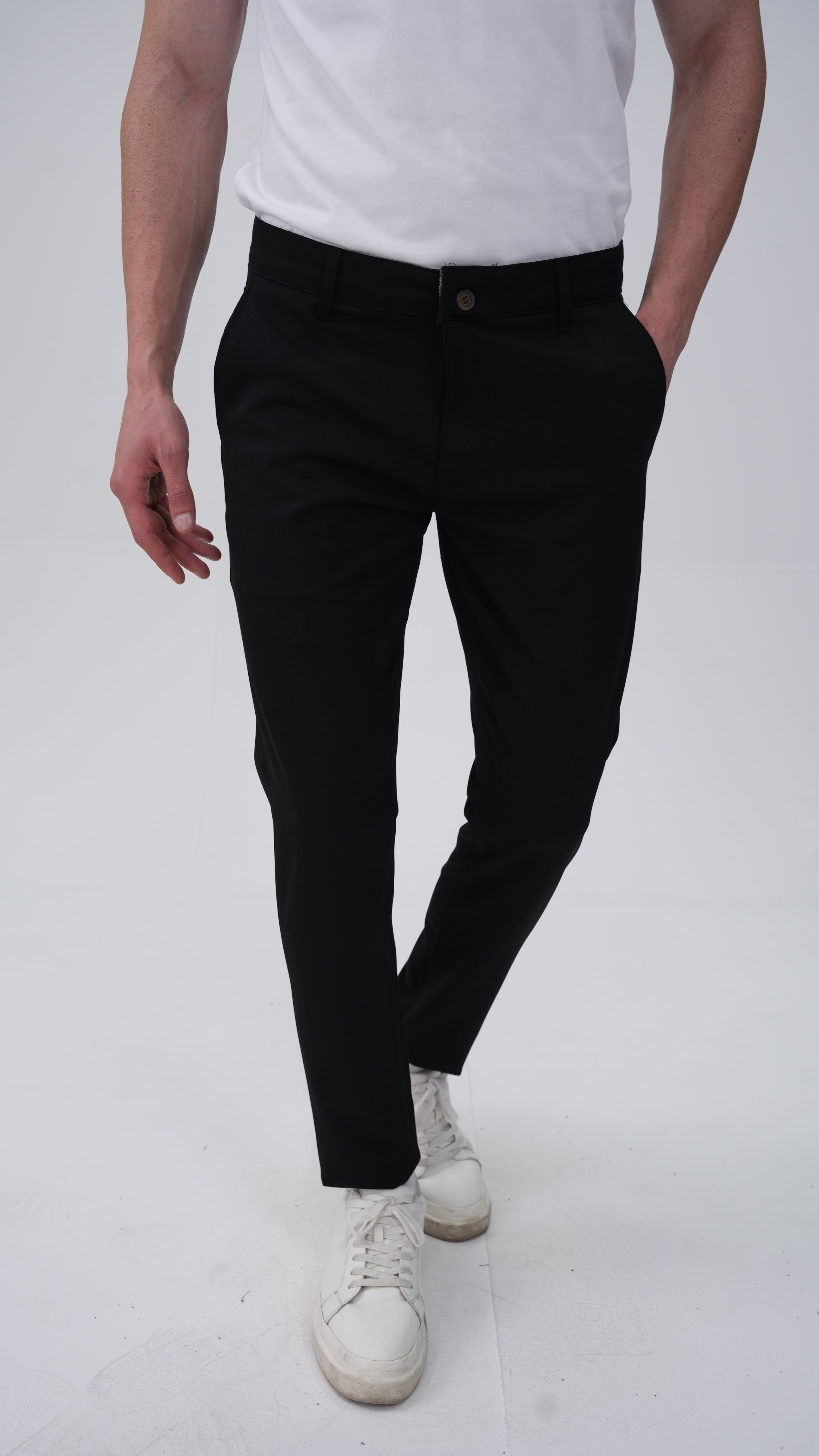 Classic Kumaş Pantolon - Siyah