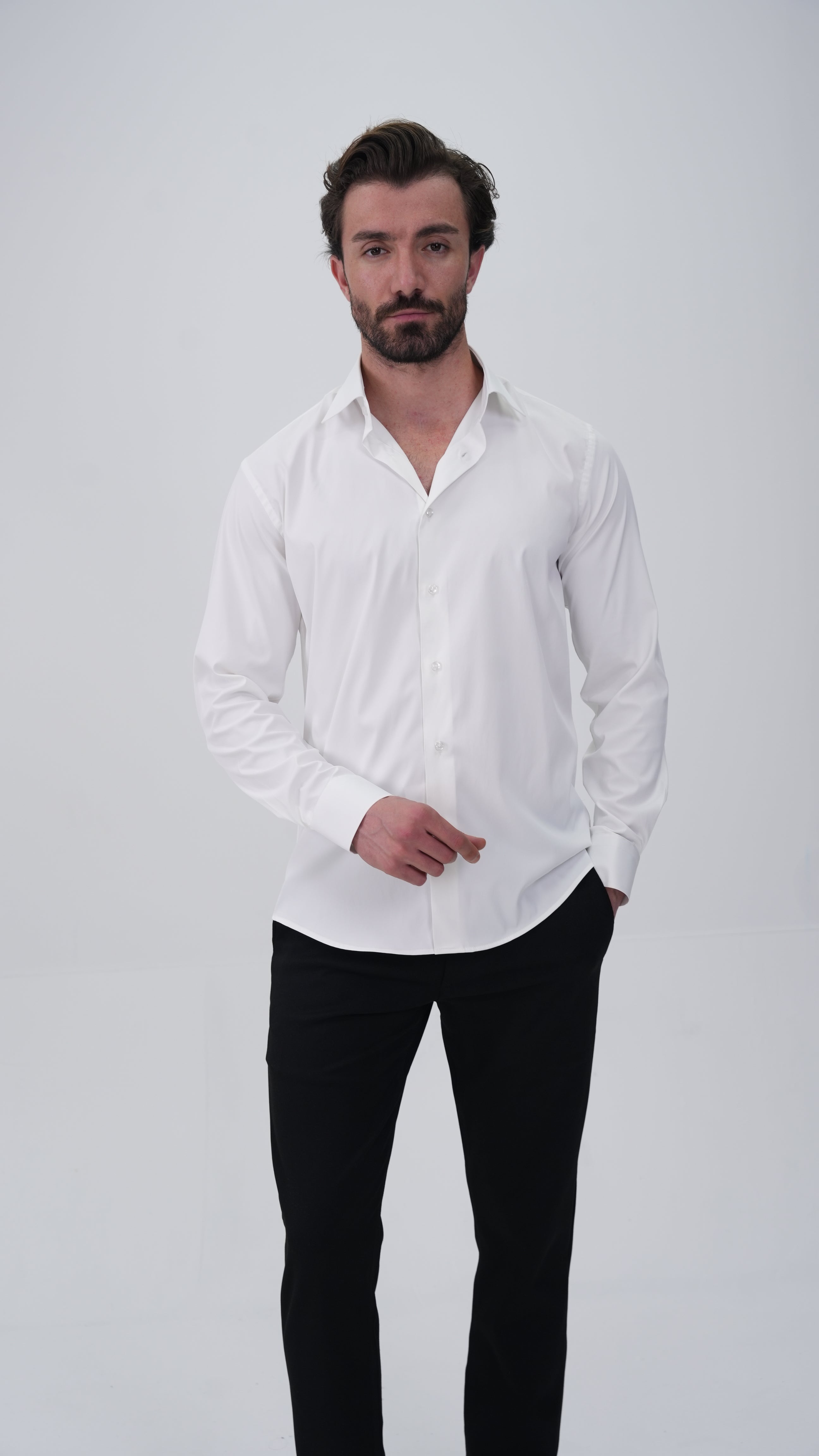 The Luxe Gömlek - Beyaz