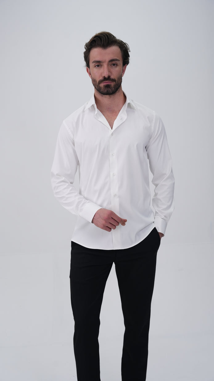 The Luxe Gömlek - Beyaz