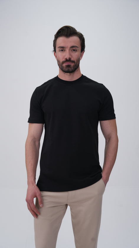 Muscle Fit T-Shirt - Siyah