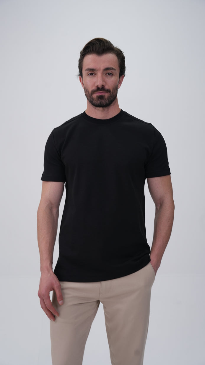 Muscle Fit T-Shirt - Siyah