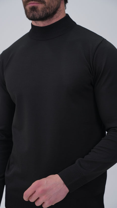 Grosse Sweatshirt - Siyah