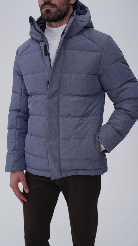 Vesonne Şişme Fit Mont - Mavi