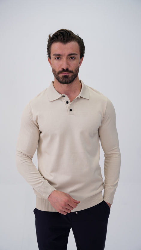 Soucy Polo Yaka Kazak - Taş