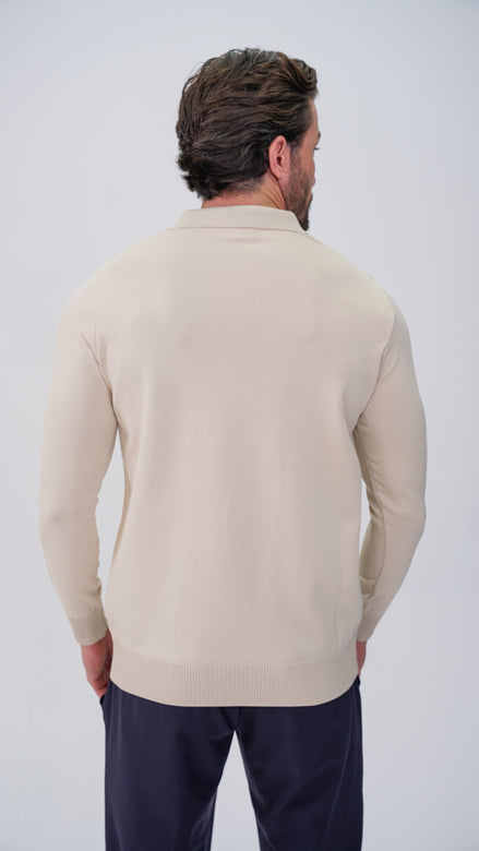 Soucy Polo Yaka Kazak - Taş