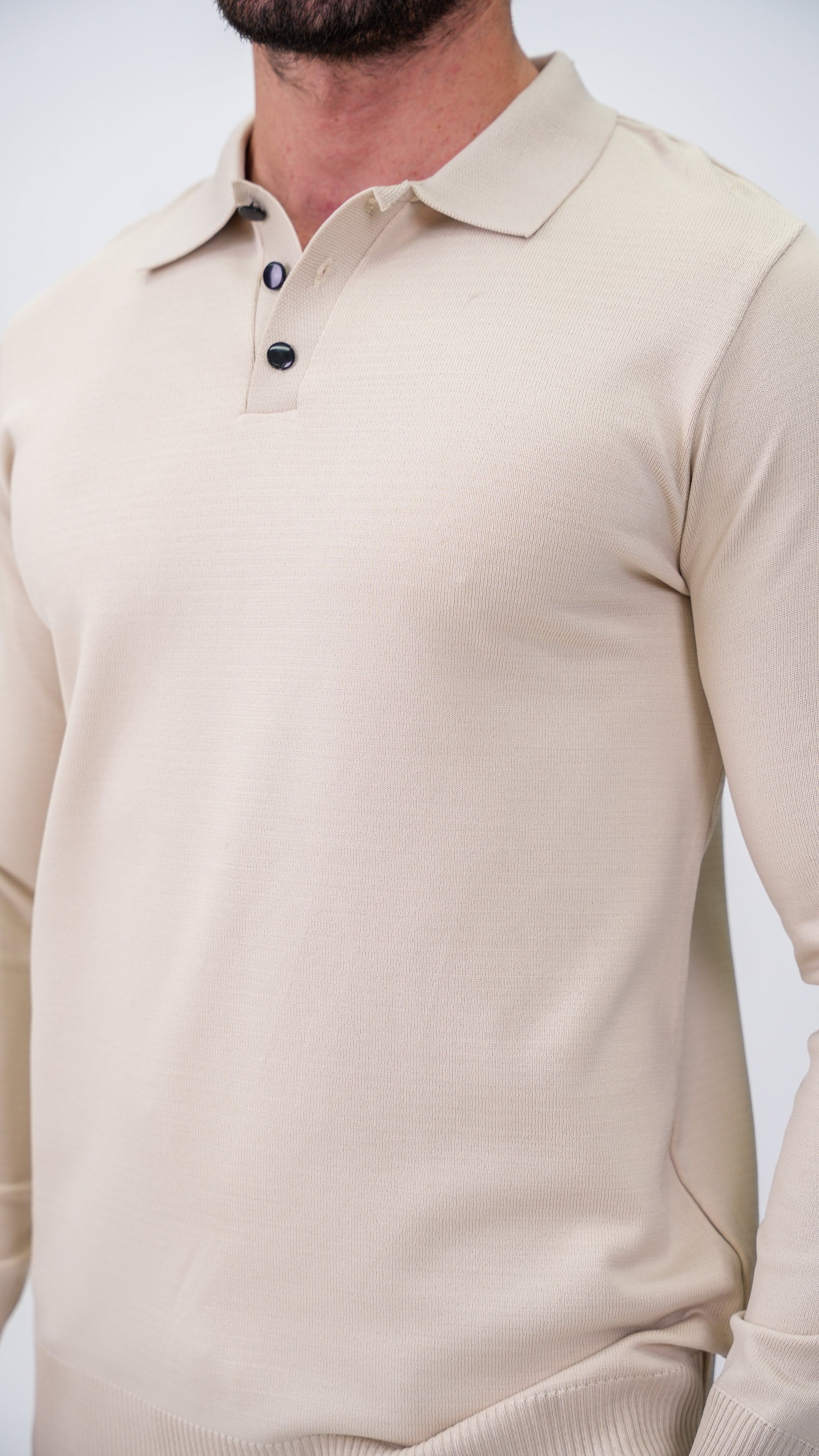 Soucy Polo Yaka Kazak - Taş