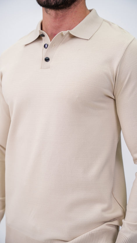 Soucy Polo Yaka Kazak - Taş