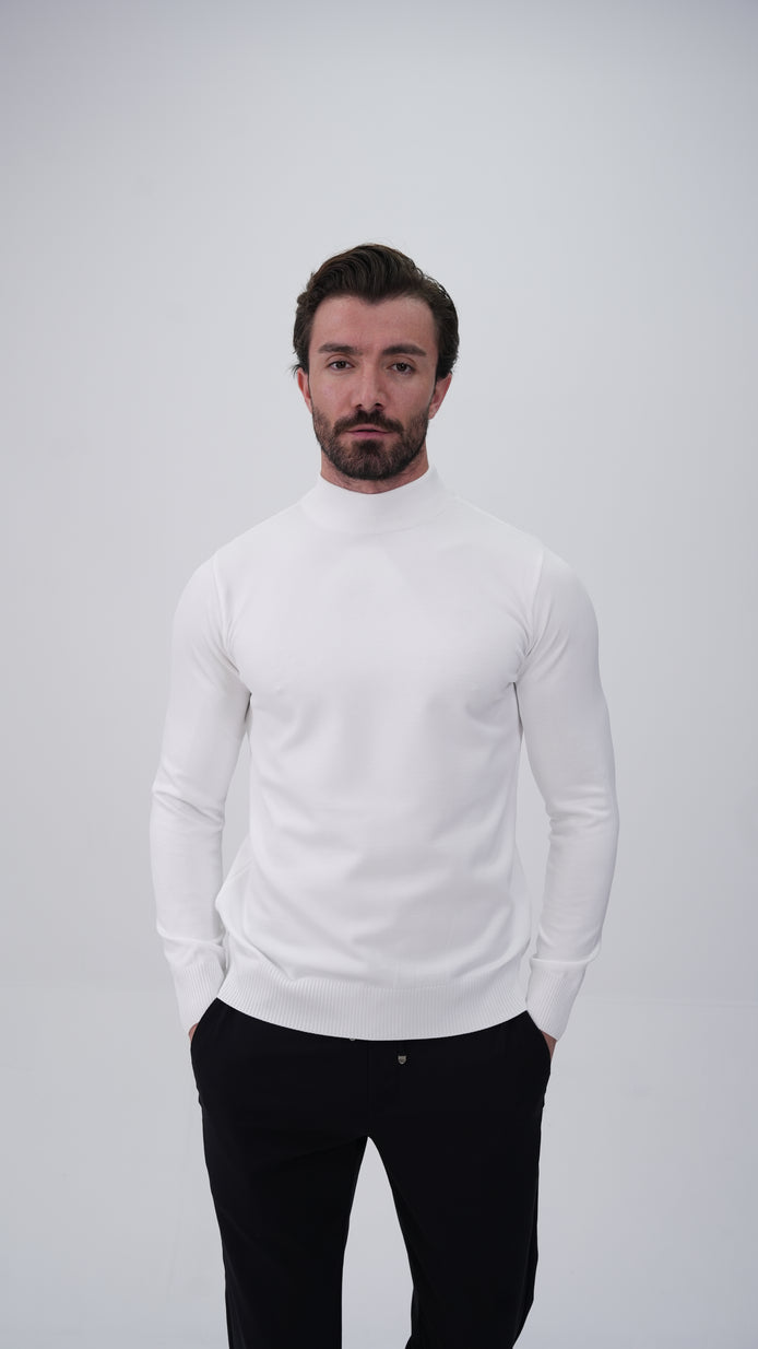 Grosse Sweatshirt - Beyaz