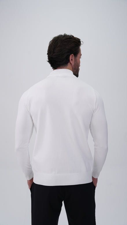 Grosse Sweatshirt - Beyaz