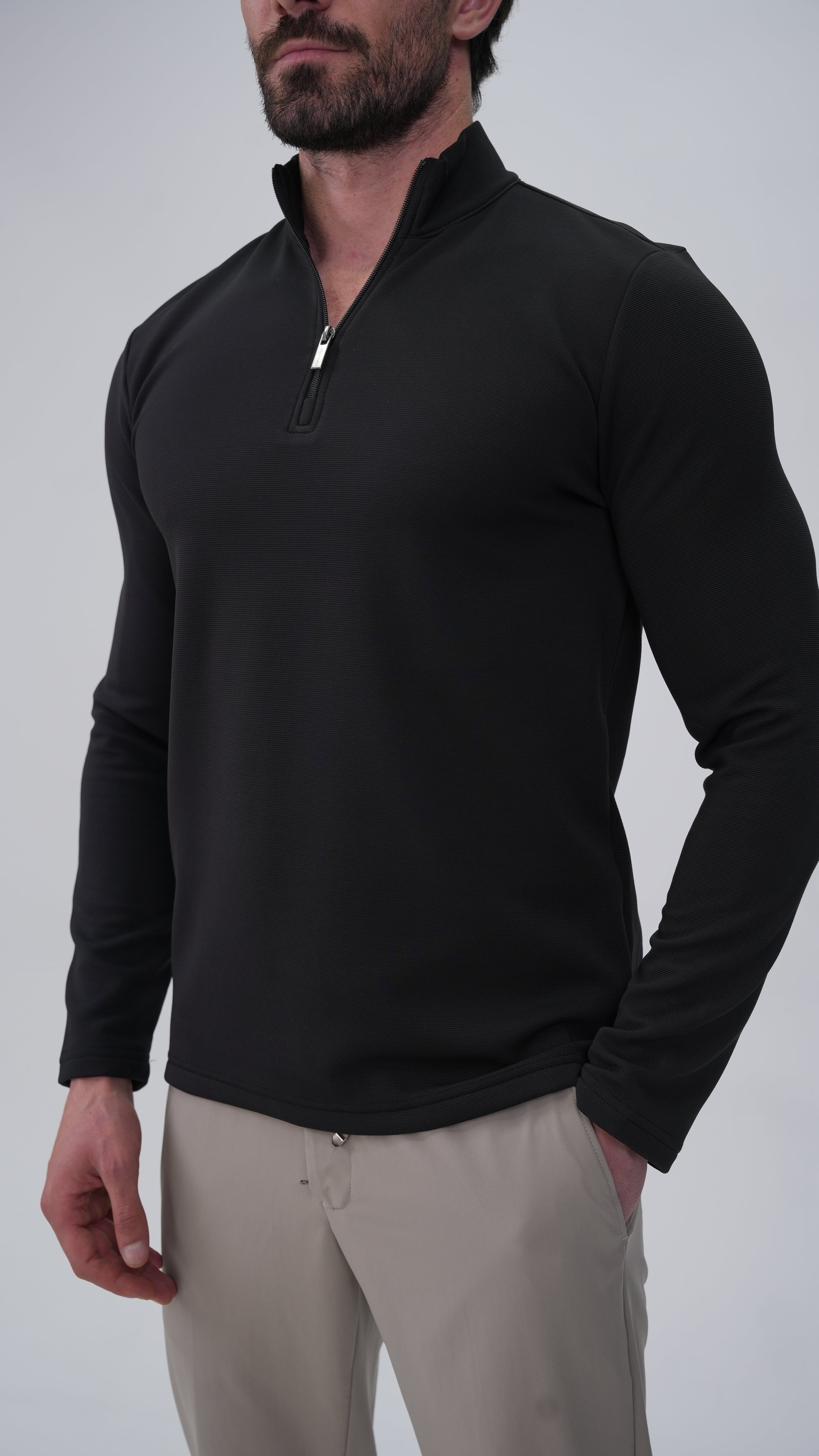 Le Bourget Sweatshirt - Siyah