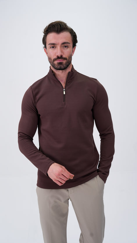 Le Bourget Sweatshirt - Kahverengi