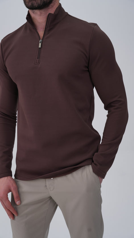 Le Bourget Sweatshirt - Kahverengi