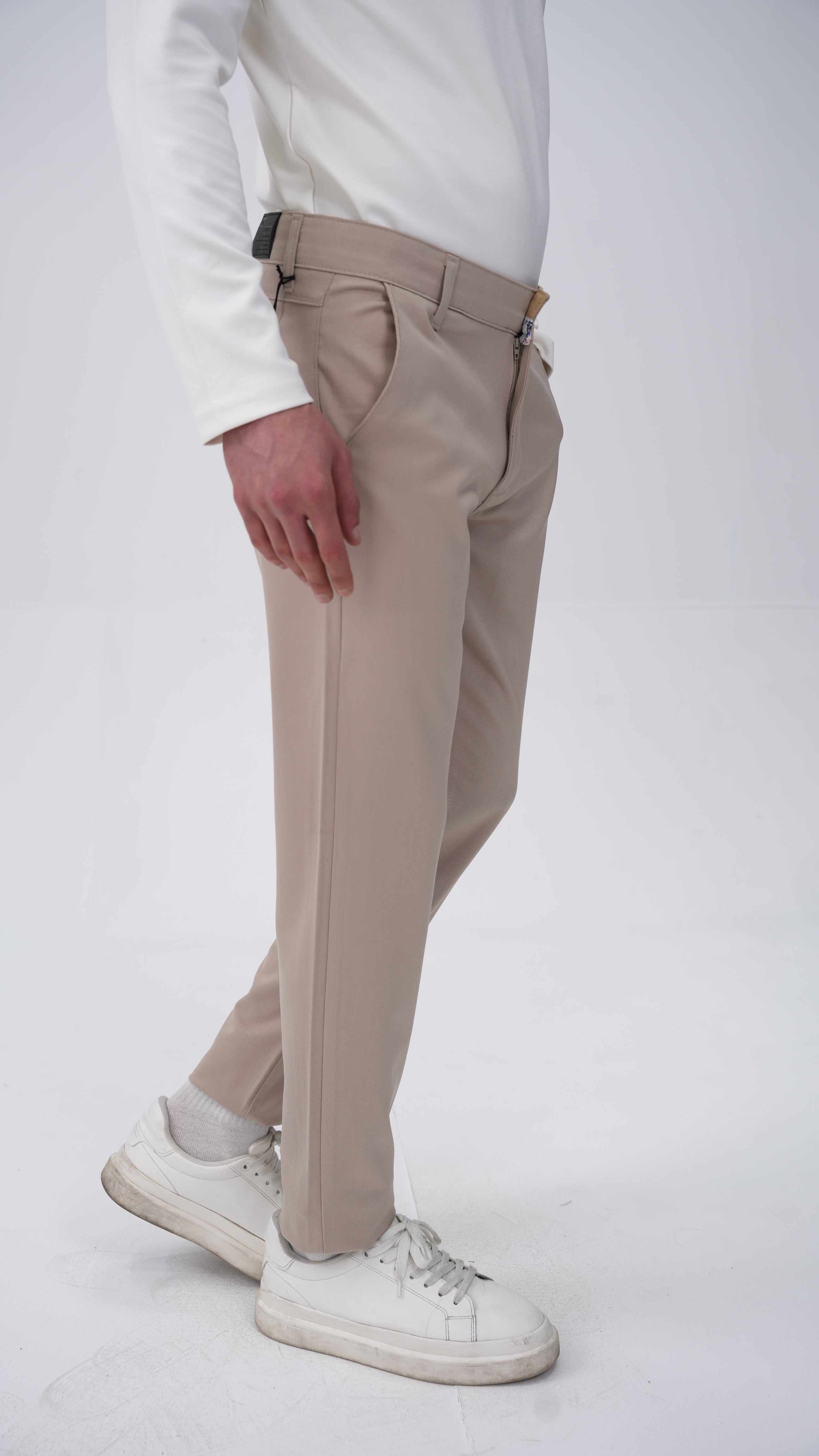 Classic Kumaş Pantolon - Sütlü Kahve