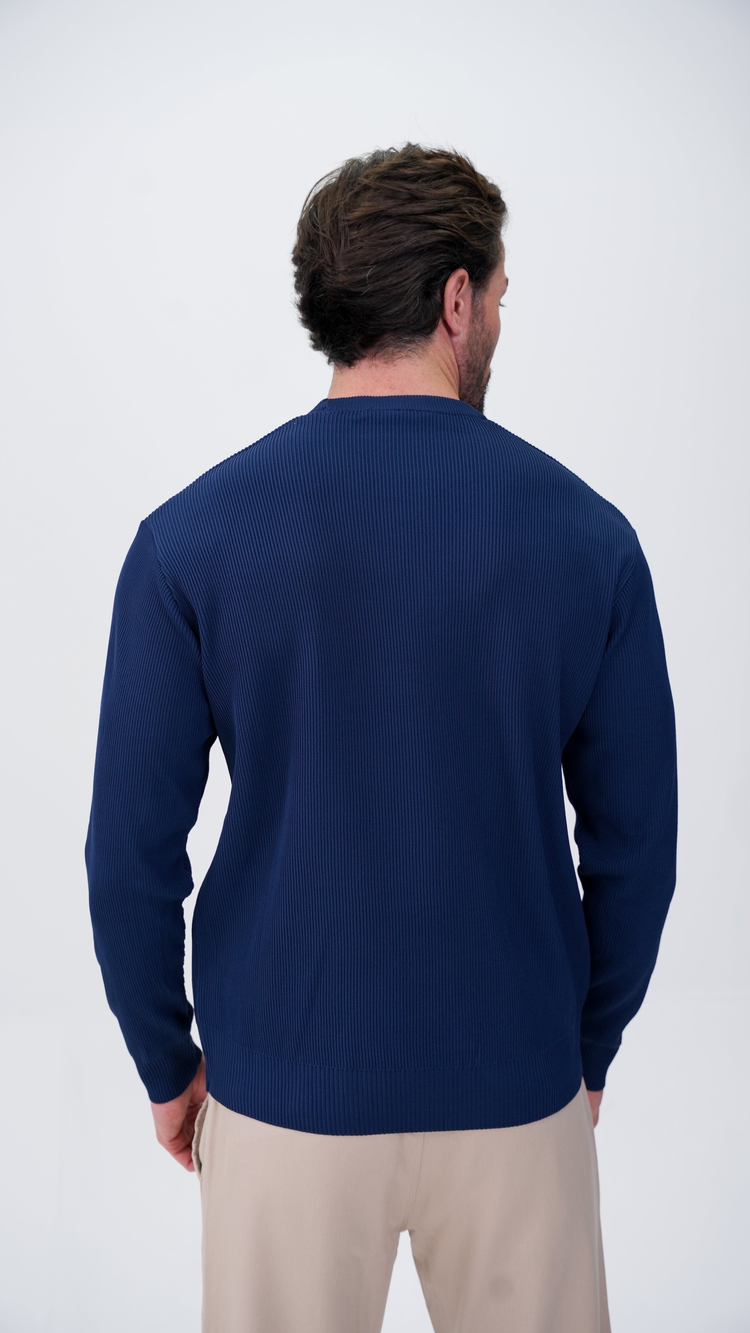 Voissant Bisiklet Yaka Kazak - Lacivert