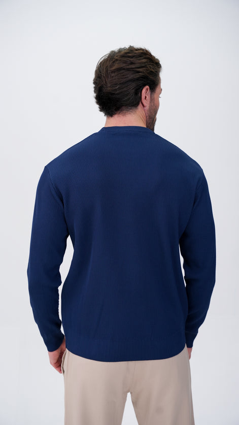 Voissant Bisiklet Yaka Kazak - Lacivert