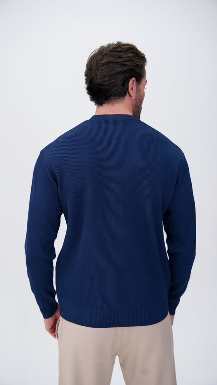 Voissant Bisiklet Yaka Kazak - Lacivert