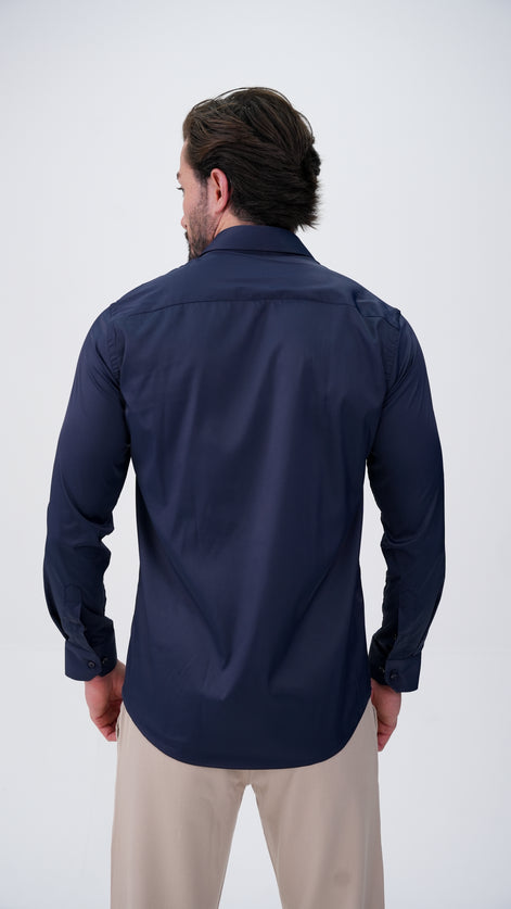 The Luxe Gömlek - Lacivert