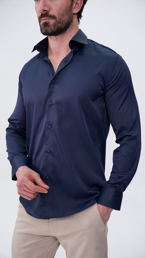 The Luxe Gömlek - Lacivert