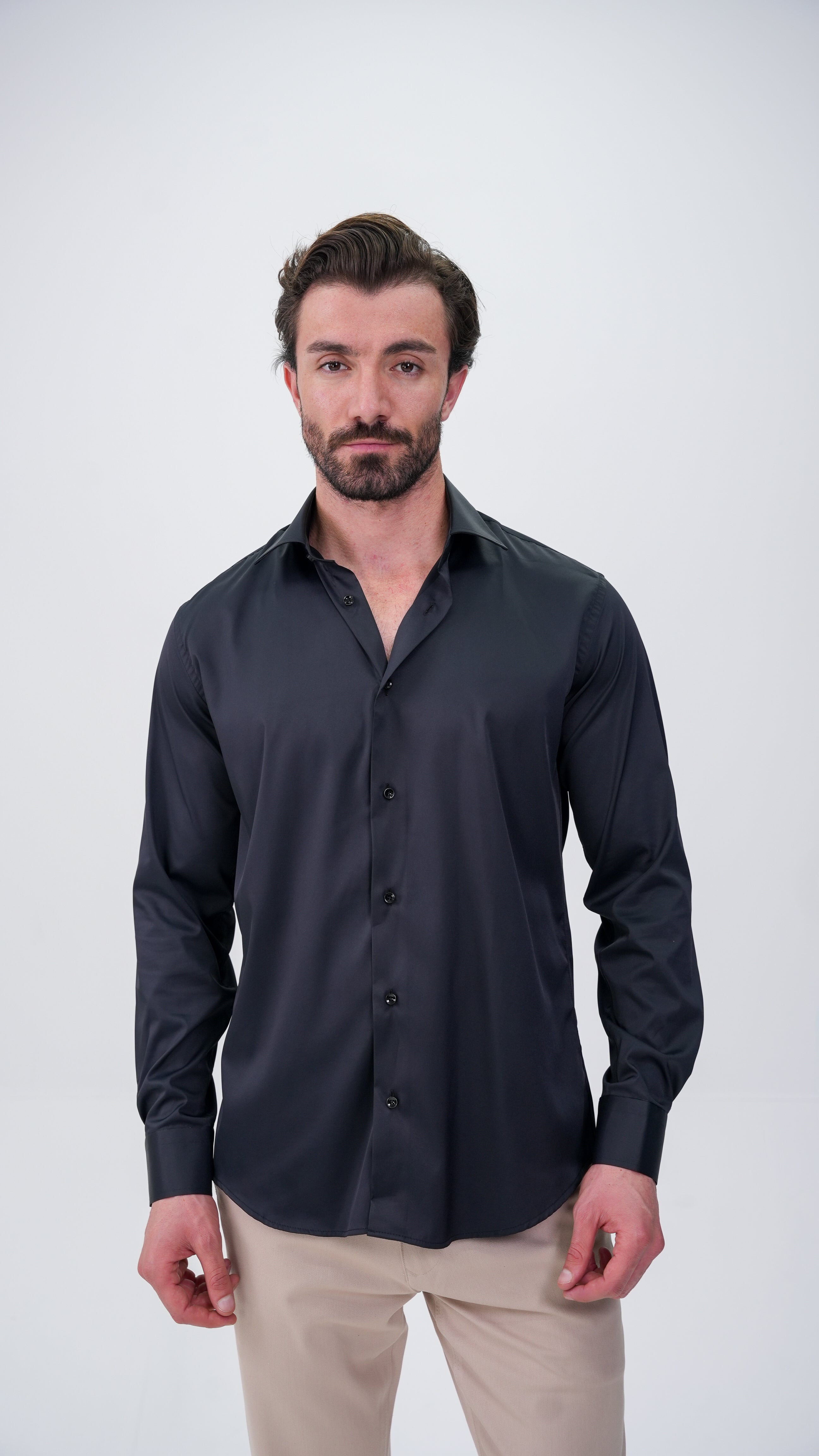 The Luxe Gömlek - Siyah