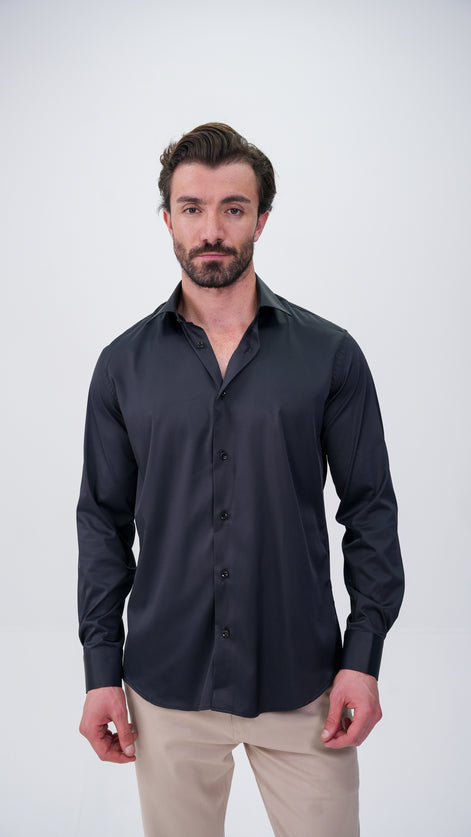 The Luxe Gömlek - Siyah