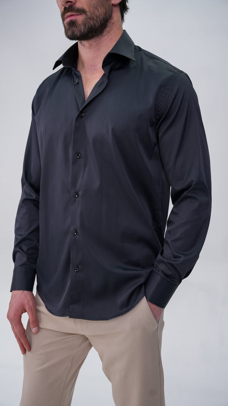 The Luxe Gömlek - Siyah