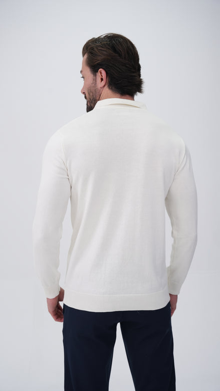 Piochet Sweatshirt - Beyaz