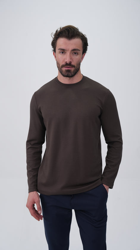 Les Deserts Sweatshirt - Kahverengi