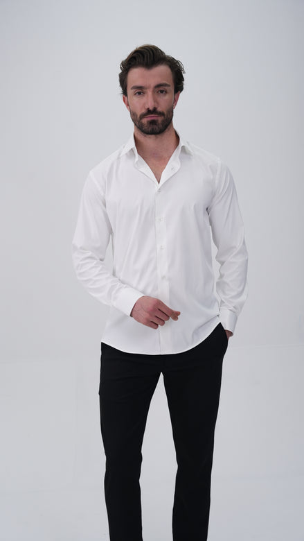 The Luxe Gömlek - Beyaz