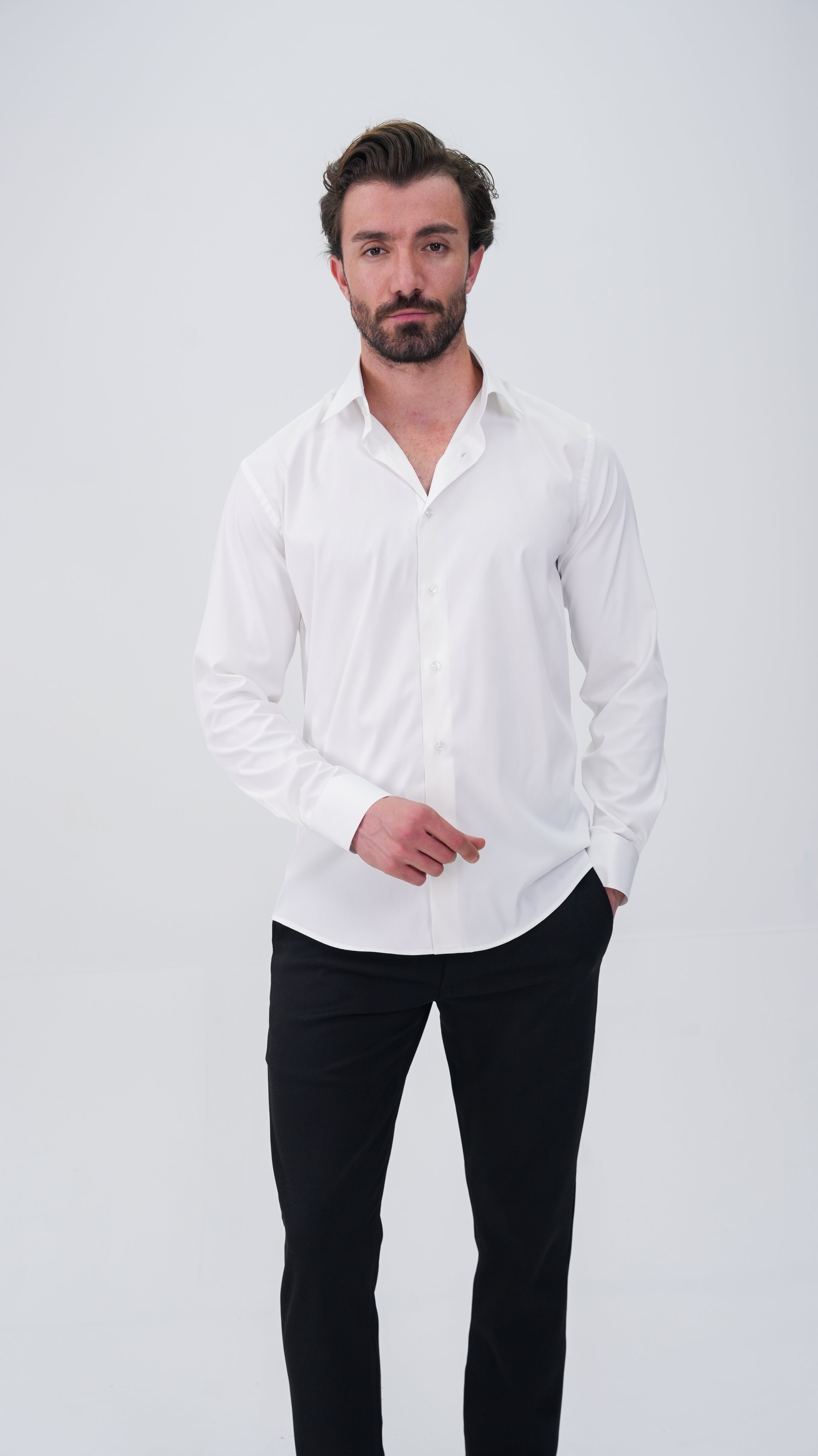 The Luxe Gömlek - Beyaz