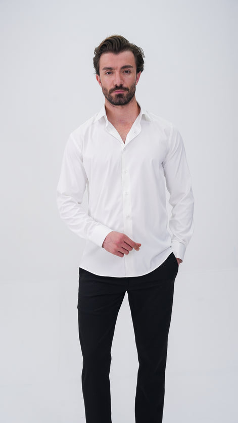 The Luxe Gömlek - Beyaz