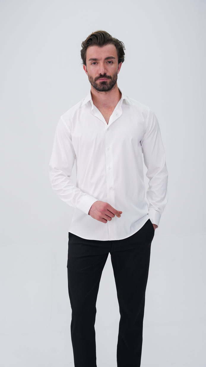 The Luxe Gömlek - Beyaz