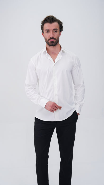 The Luxe Gömlek - Beyaz