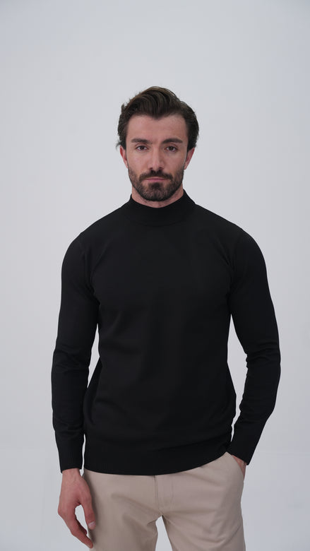 Grosse Sweatshirt - Siyah