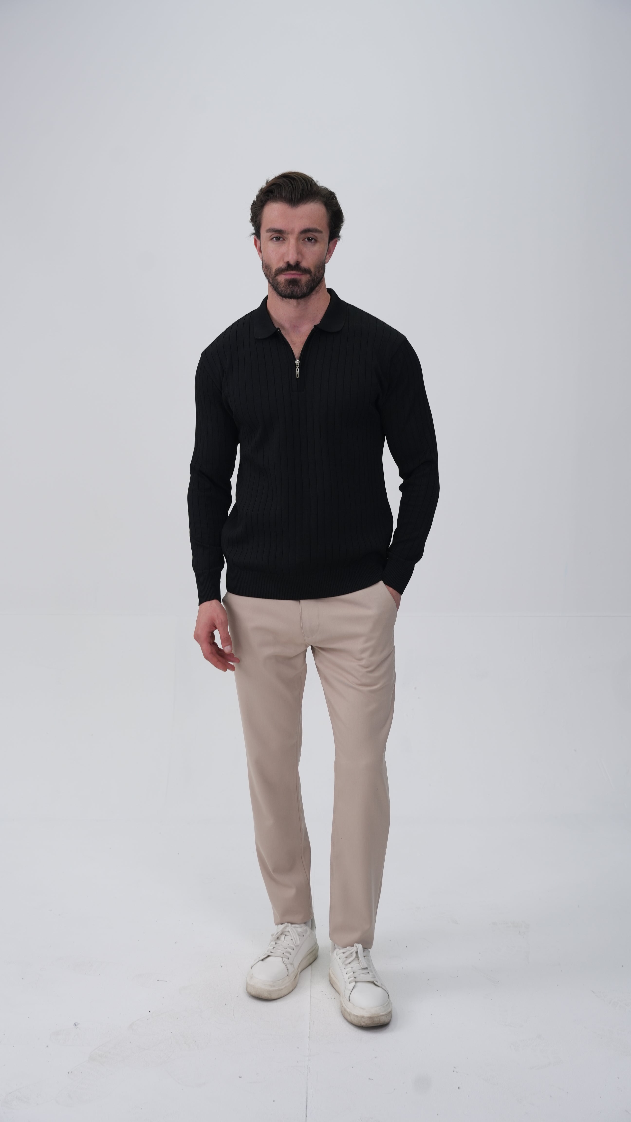 Pierres Sweatshirt - Siyah