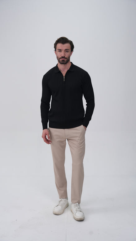 Pierres Sweatshirt - Siyah