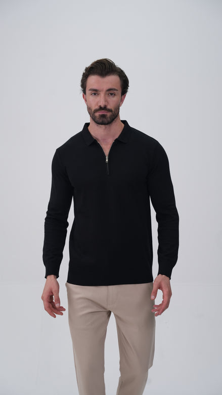 Piochet Sweatshirt - Siyah