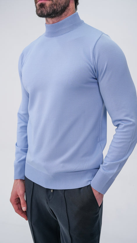 Grosse Yarım Boğazlı Kazak - Mavi